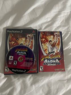Street fighter alpha anthology (ps2) cib - untested