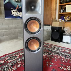 Single Klipsch R-820F Reference Speaker Tower