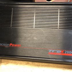 Precision Power TRAX1.2000D Monoblock 1000W RMS Class D Amplifier