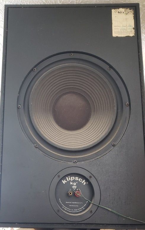 Vintage Klipsch Kg4 Speakers