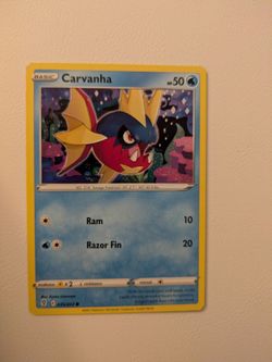 Carvanha 035/203 Pokémon Card
