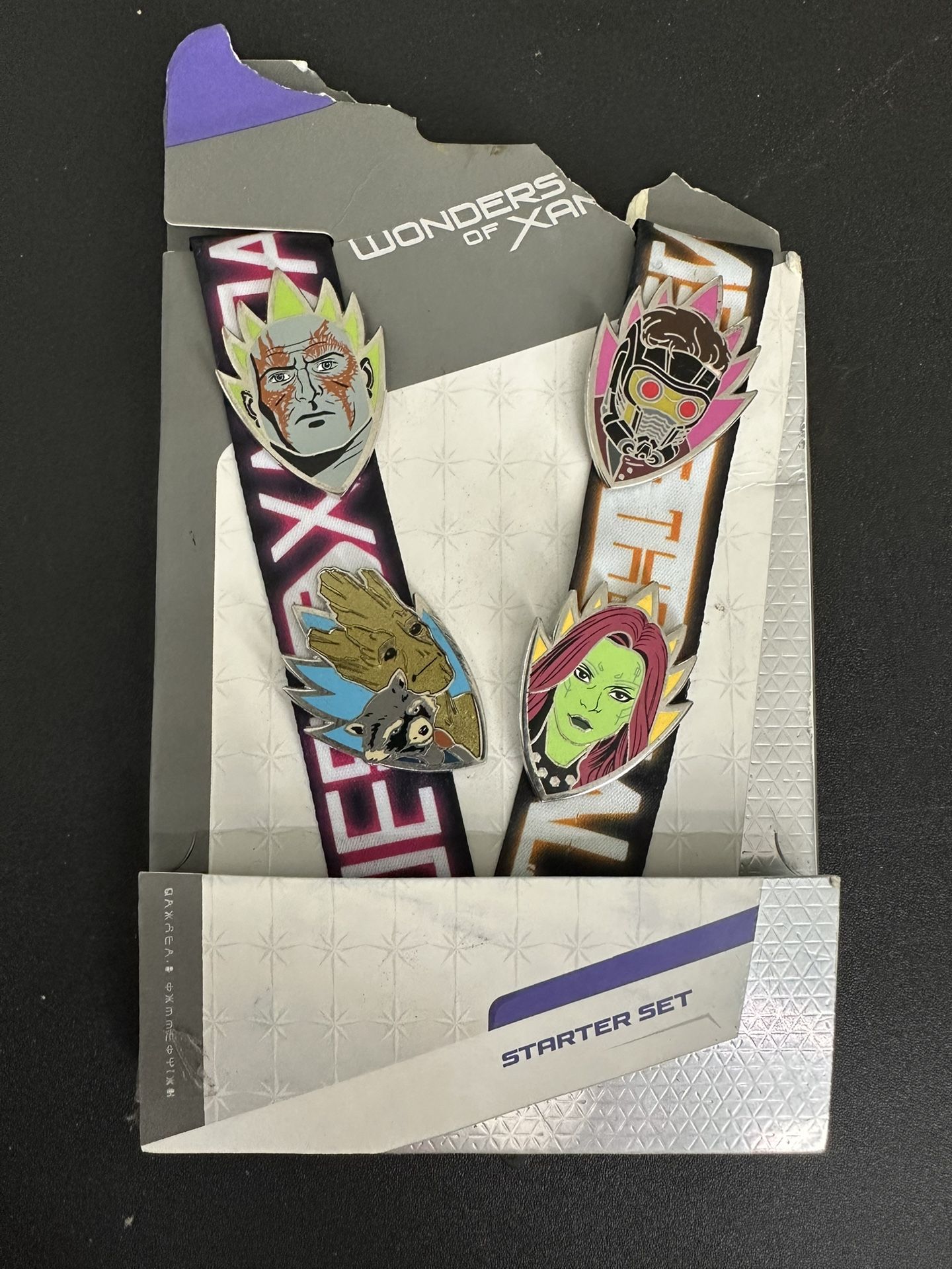 Disney Parks Marvel Wonders of Xandar Pin Trading Starter Set Brand New.