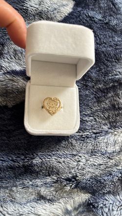 Hello kitty 14kt gold Ring
