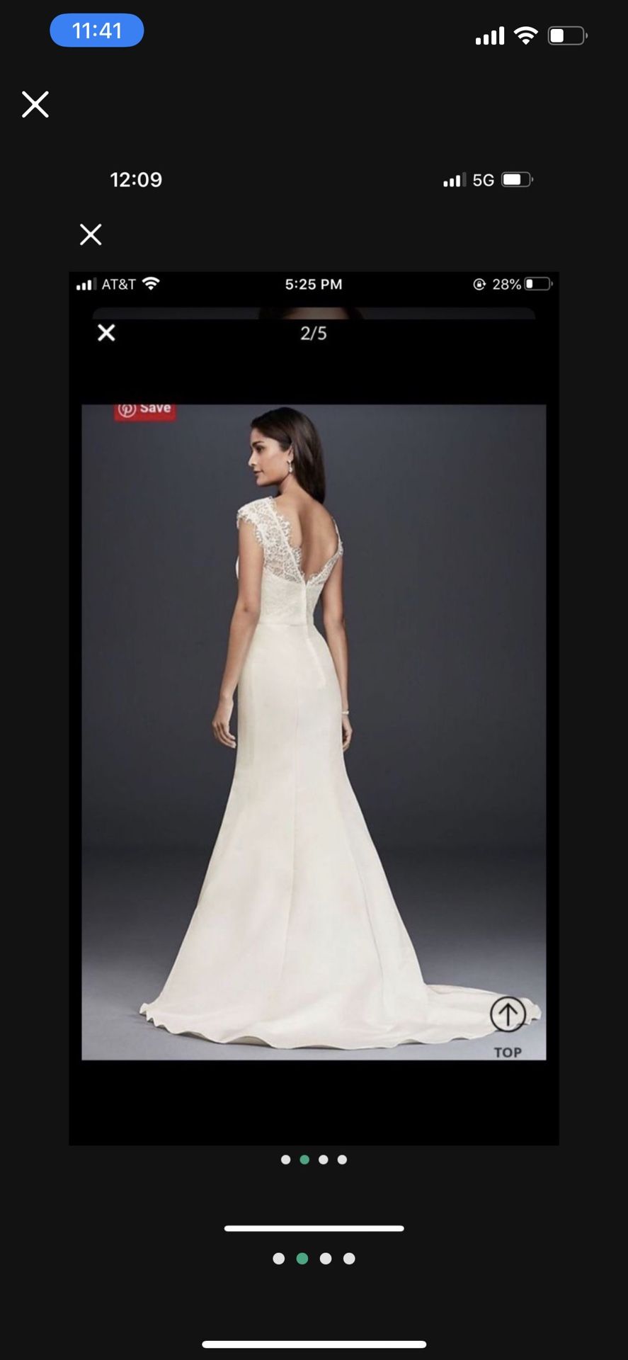 Wedding Dress From Davids Bridal 