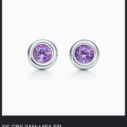 Tiffany Elsa Peretti Color By The Yard Earrings