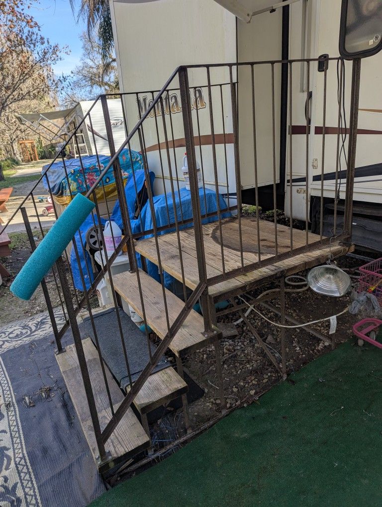 RV Trailer Stairs