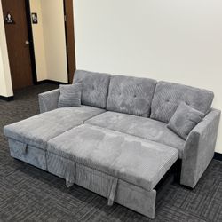 Sectional Sofa Bed Brand New L Shape Couch 🛋️ Free Drop Off ‼️