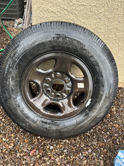 Goodyear wrangler tire