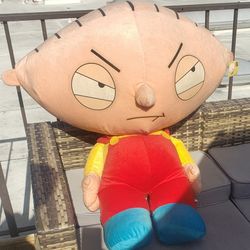 Jumbo 4 Foot Tall Family Guy Stewie Plush Stuffed With Tags. Official Licensed Product