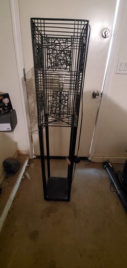 tall lamp with foot switch