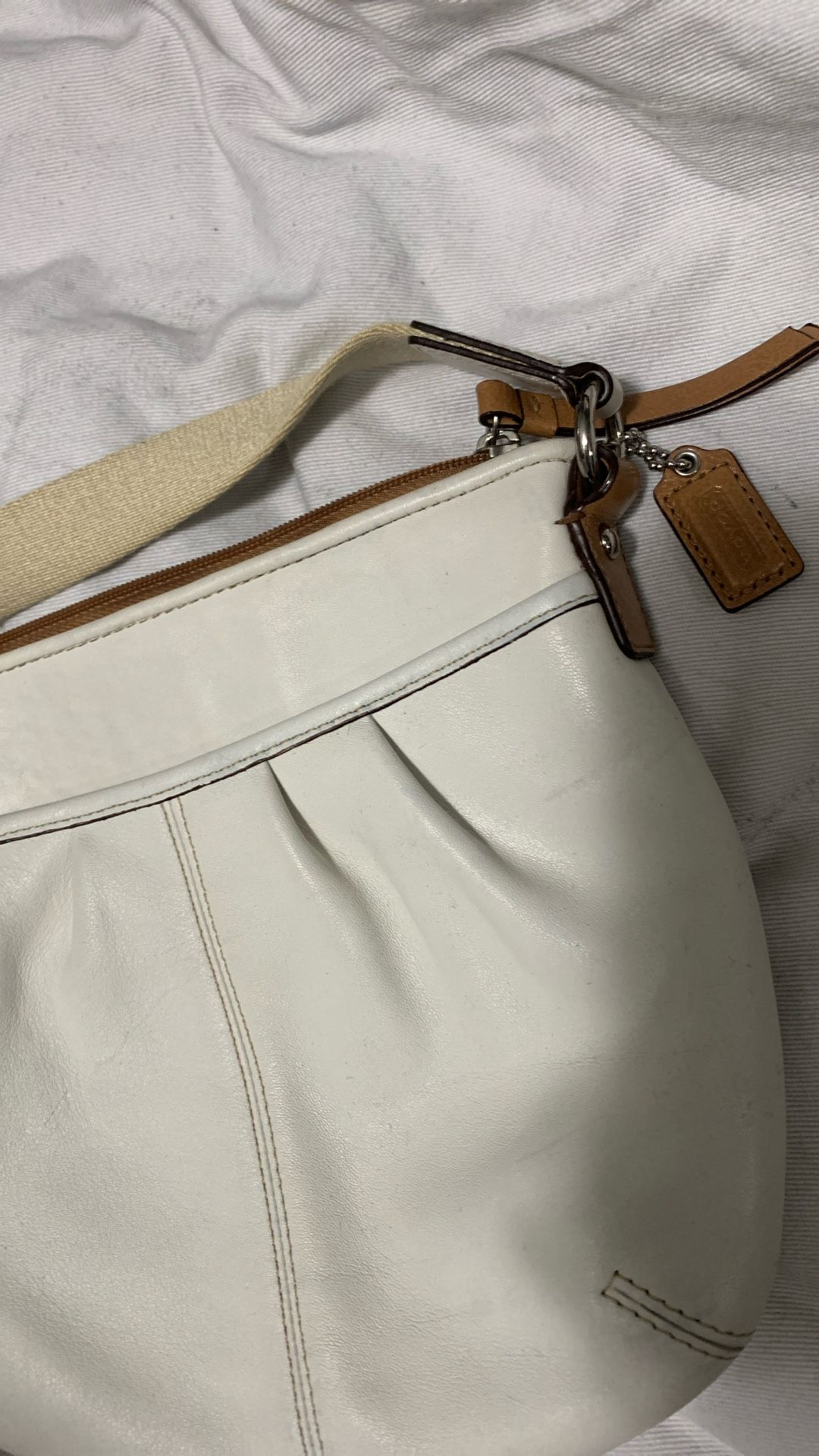 Coach Cream White Crossbody