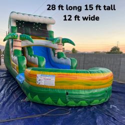 Tropical 15 Ft Waterslide 