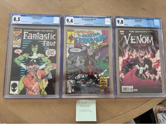 Graded Comics CGC Spiderman Venom Fantastic Four