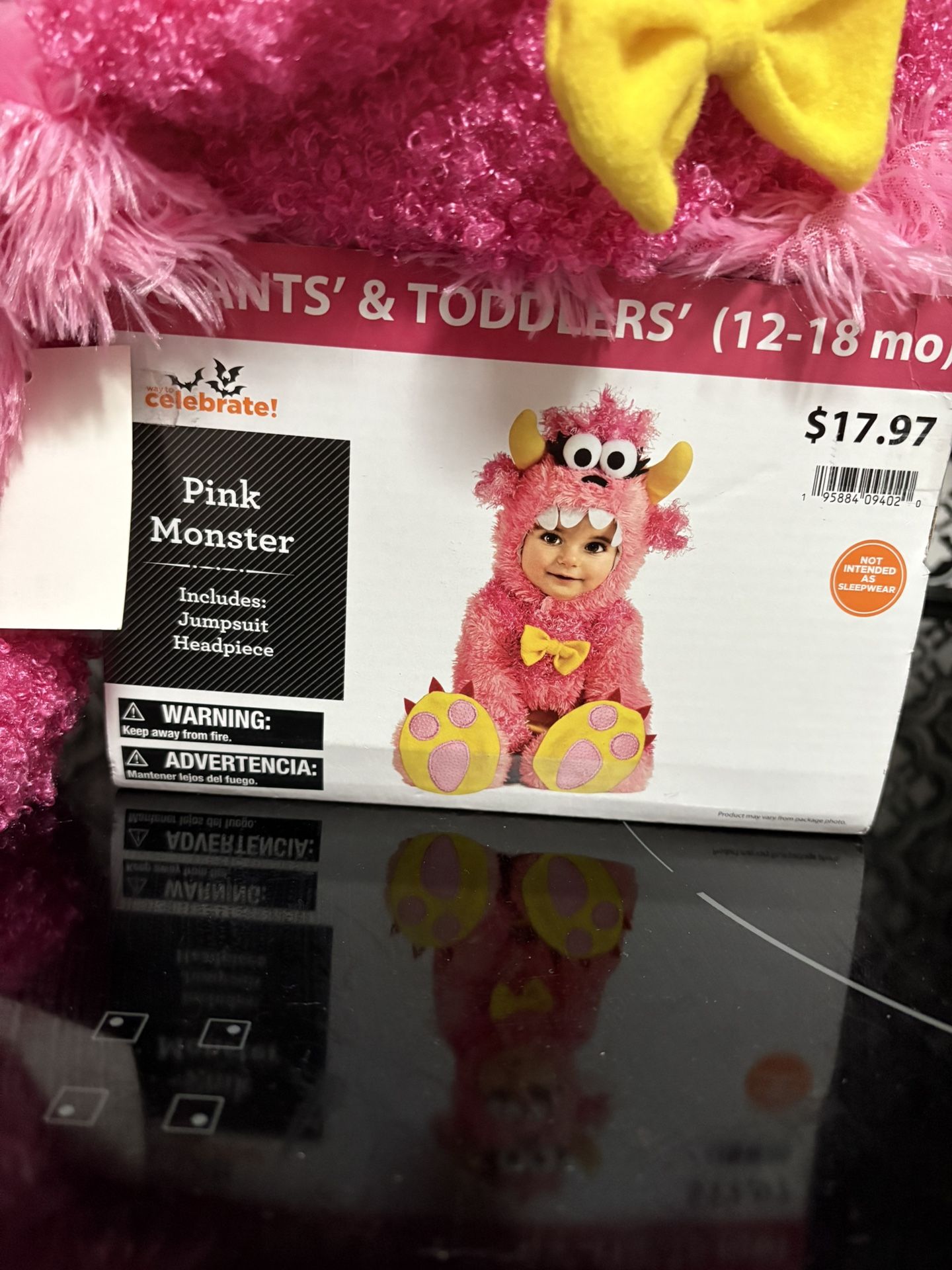 Adorable Pink Monster 