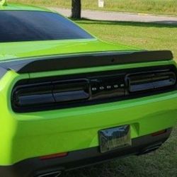Brand New 2015 Or Newer  Dodge Challenger Rear Tail Light Tint Covers