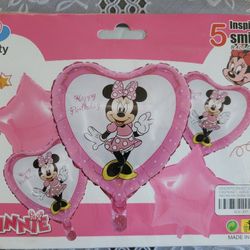 Minnie Mouse themed balloons