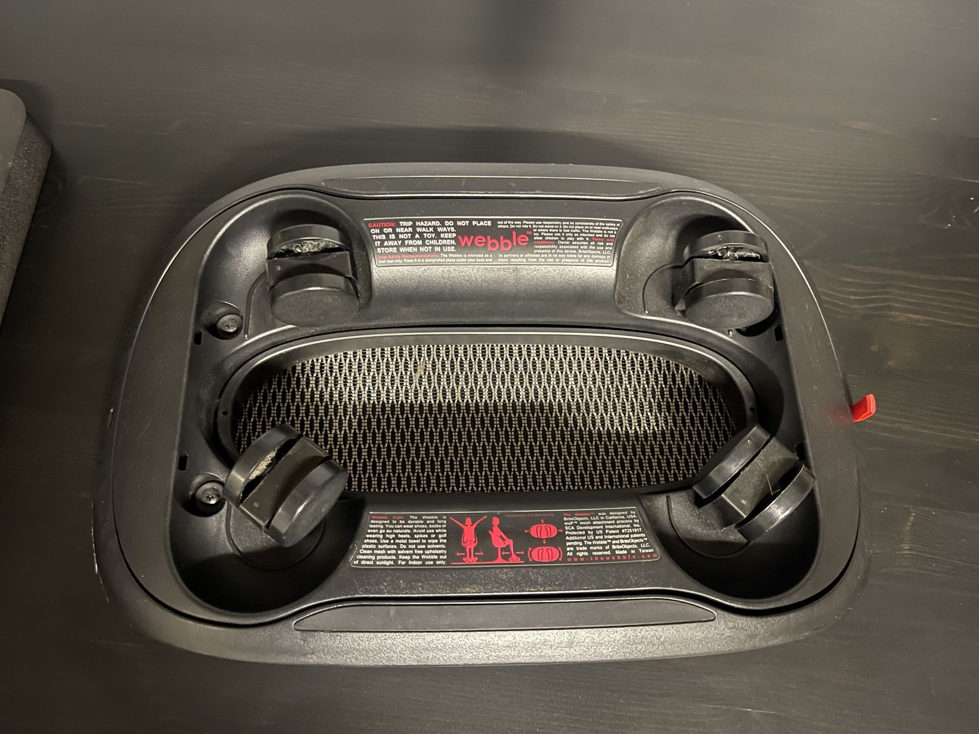 Webble Active Ergonomic Office Home Footrest