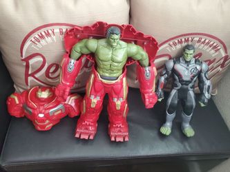 Marvel Hulk Hulkbuster & Professor Hulk Action Figures