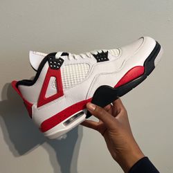 Air Jordan Retro 4 Red Cement Size 9.5 Brand New