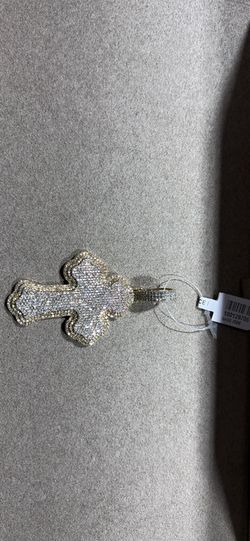 Gold cross pendant