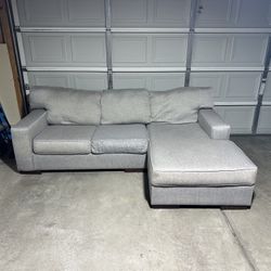 Grey Sectional Sofa *Free Delivery*