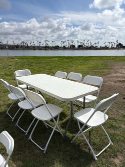tables and chairs
