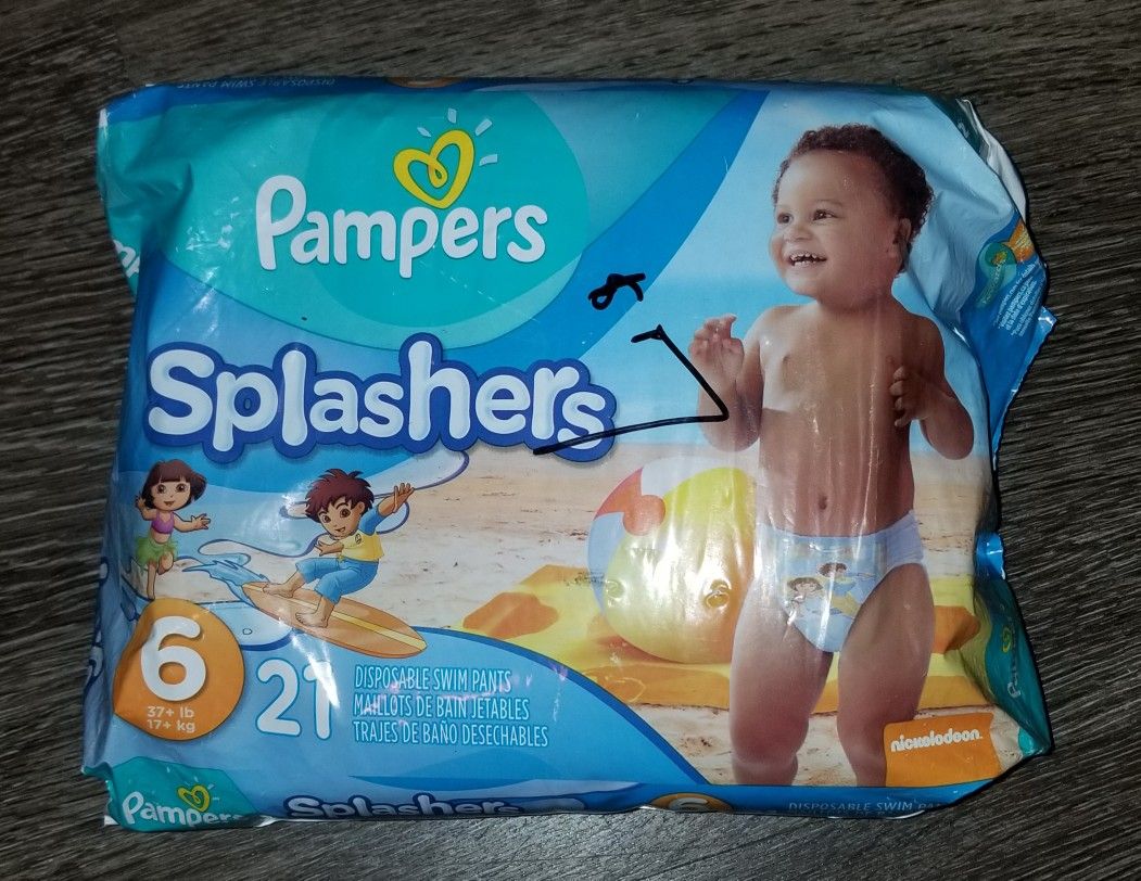 Pampers splashers (size 6)