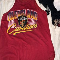 Girls Cleveland Cavaliers Jersey Cut Off
