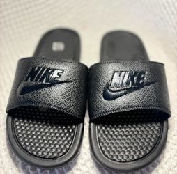 Brand New Black Nike Slides 
