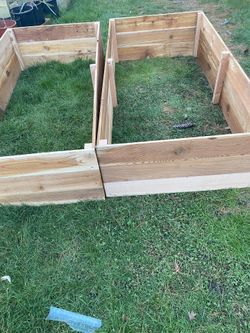 Cedar Garden Box Planters 