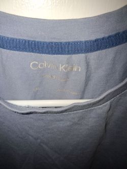 Calvin Klein Blue Crew Neck T-Shirt