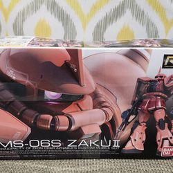 New Bandai 1/144 RG MS-06S Zaku II - Zeon Char Model Kit
