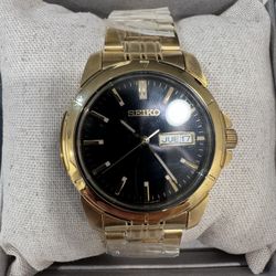 BRAND NEW SIEKO BLACK DIAL SUR358