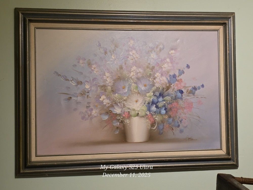 "Floral Bouquet" Oil On Canvas Painting Original