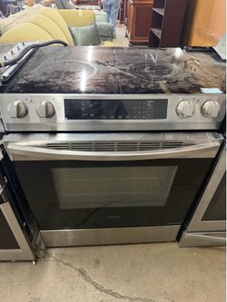 Samsung electric stove top and oven