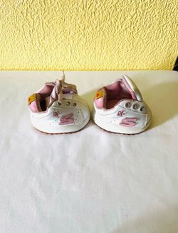 Build A Bear Skechers Shoes Pink No Laces BAB BABW Sneakers Girls