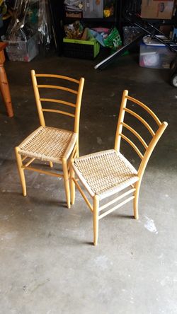 Vintage Italian side chairs
