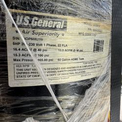 Air Compressor U.S General