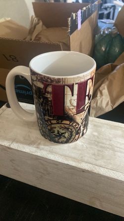 State of Texas Ceramic Coffee Mug