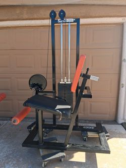 Seated leg extension