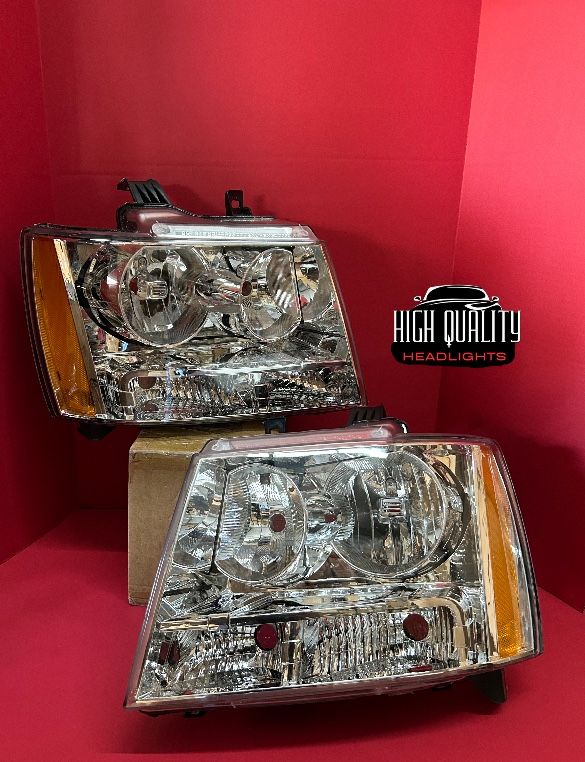 Chevy Tahoe 2007. 2014 Headlight.
