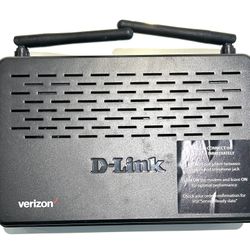 Verizon D-Link DSL-2750B  4-Port Wireless Router-Preowned