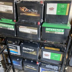 Car batteries