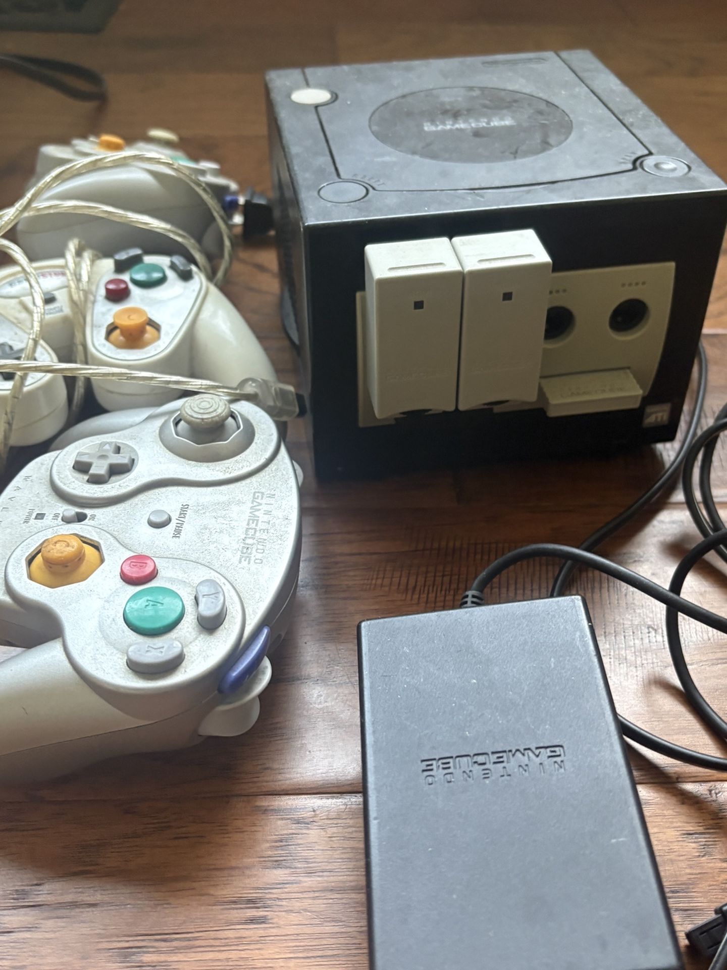 GameCube with SuperSmash Bros, Phantasy Star I&II And Zelda Windwaker