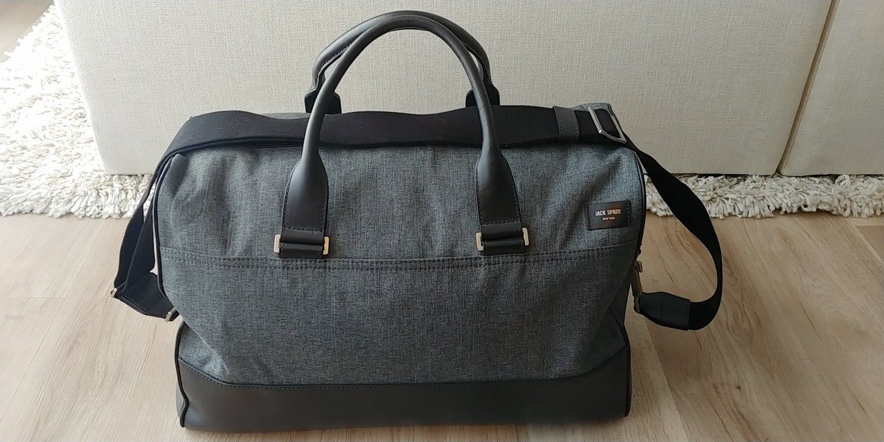 Jack Spade Tech Oxford Duffle/Weekender Bag - Like New! MSRP $598!