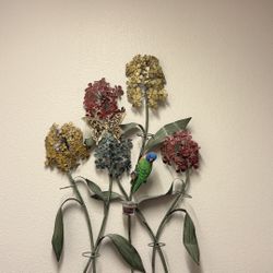 Metal Flower Decor 
