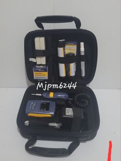 Fluke FT500 Fiber Inspector mini video microscope and cleaning kit.