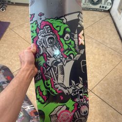 Santa Cruz Rob Roskopp Macro VX 9.00” Egg Shaped Skate Deck