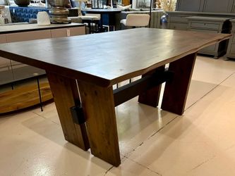 New Canadel East Side Live Edge Dining Table