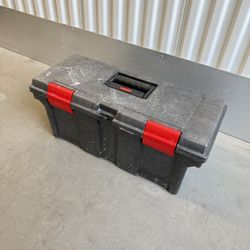 Vintage Rubbermaid Tool Box Commercial grade 11" x 26" x 11.5" height